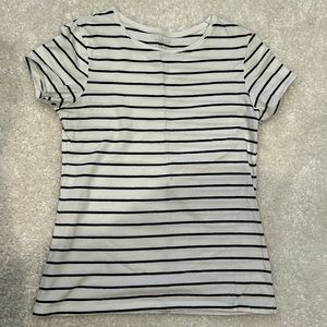 Atmosphere Black and White Stretchy T-Shirt